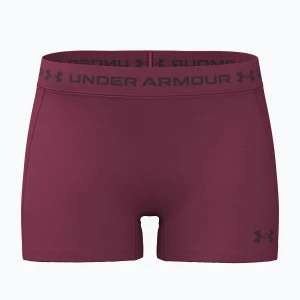 Spodenki treningowe damskie Under Armour HeatGear Shorty claret / ox blood Bordowy