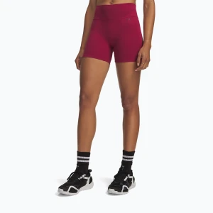 Spodenki treningowe damskie Under Armour Motion Middy claret / ox blood Różowy