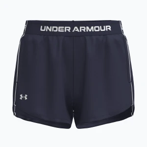 Spodenki treningowe damskie Under Armour Tech Play Up Shorts midnight navy / white Granatowy
