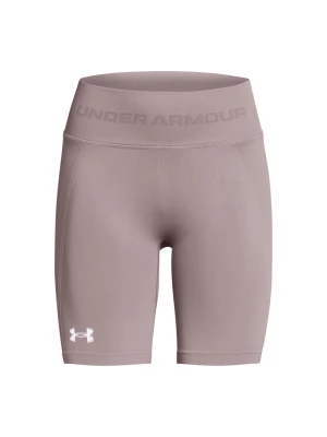 Spodenki treningowe damskie Under Armour UA Vanish Seamless Short - beżowe