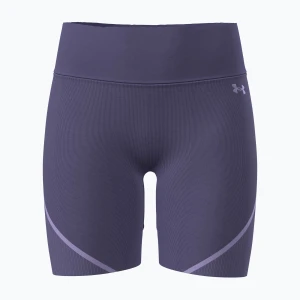 Spodenki treningowe damskie Under Armour Vanish Seamless purple luxe/purple crest/purple crest