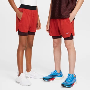 Spodenki treningowe dla dużych dzieci (chłopców) Dri-FIT ADV Nike Multi Tech - Czerwony