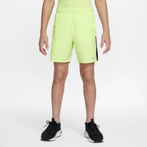 Spodenki treningowe dla dużych dzieci (chłopców) Nike Dri-FIT Challenger - Żółty