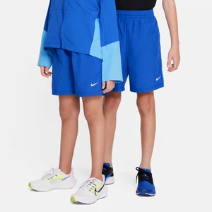 Spodenki treningowe dla dużych dzieci (chłopców) Nike Dri-FIT Multi - Niebieski