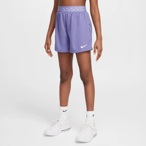 Spodenki treningowe dla dużych dzieci (dziewcząt) Dri-FIT Nike Trophy - Fiolet