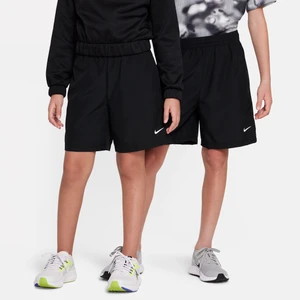 Spodenki treningowe Dri-FIT dla dużych dzieci Nike Multi - Czerń