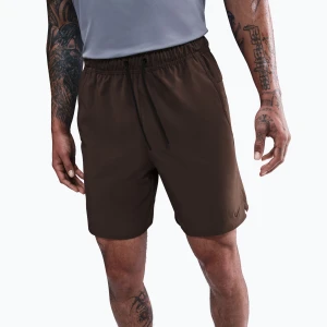 Spodenki treningowe męskie Nike Unlimited baroque brown / black / baroque brown