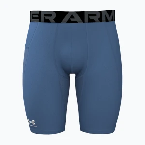 Spodenki treningowe męskie Under Armour HG Armour Long Shorts aegean blue / white
