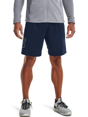 Spodenki treningowe męskie Under Armour UA Tech Graphic Short - granatowe