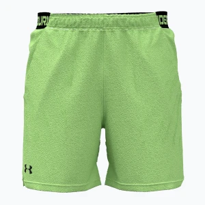 Spodenki treningowe męskie Under Armour Ua Vanish Woven 6in lumos lime / ultimate black Zielony