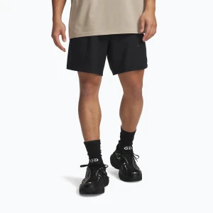 Spodenki treningowe męskie Under Armour Unstoppable Woven Shorts black / black