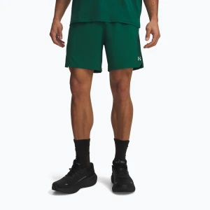 Spodenki treningowe męskie Under Armour Vanish Woven 2.0 Shorts campus ivy / white Zielony