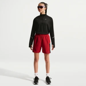 Spodenki treningowe Nike Miler Dri-FIT dla dużych dzieci - Czerwony