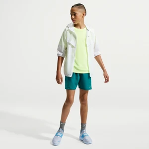 Spodenki treningowe Nike Miler Dri-FIT dla dużych dzieci - Niebieski