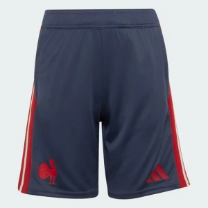 Spodenki treningowe reprezentacji Francji w rugby dla dzieci Adidas Shadow Navy
