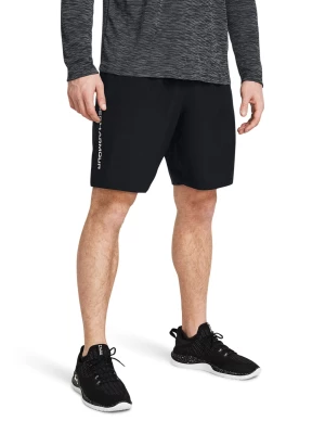 Spodenki treningowe szybkoschnące męskie Under Armour UA Tech Woven Wordmark Short - czarne