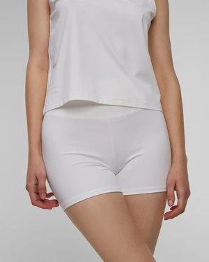 Spodenki treningowe z wysokim stanem damskie Casall  Grace High Waist Hot Pant białe