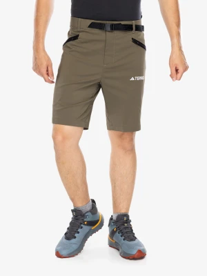 Spodenki turystyczne adidas TERREX Xperior Mid Shorts - olive strata