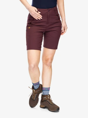 Spodenki turystyczne damskie Fjallraven Abisko Trail Stretch Shorts - port