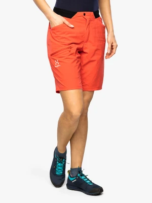 Spodenki turystyczne damskie Haglofs L.I.M Fuse Shorts - poppy red