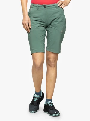 Spodenki turystyczne damskie Mammut Runbold Shorts - dark jade