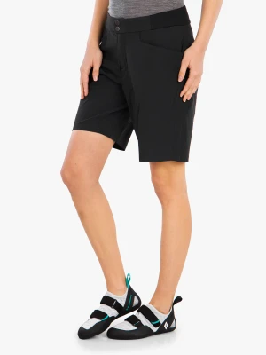 Spodenki wspinaczkowe damskie Black Diamond Valley Shorts - black