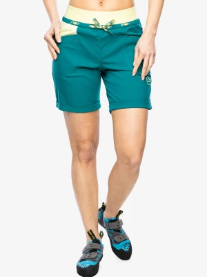 Spodenki wspinaczkowe damskie La Sportiva Mantra Short - everglade/zest