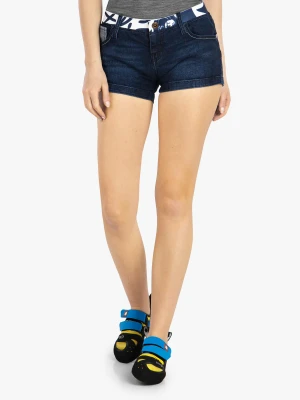 Spodenki wspinaczkowe damskie Nograd Miss Stone Short - denim blue