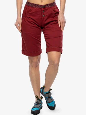 Spodenki wspinaczkowe damskie Nograd Sahel Short - dark red