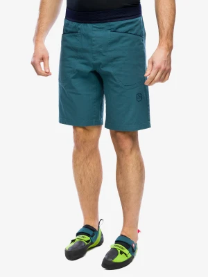 Spodenki wspinaczkowe La Sportiva Flatanger Short - hurricane/deep sea