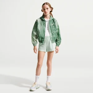 Spodenki z dżerseju dla dużych dzieci (dziewcząt) Nike - Zieleń