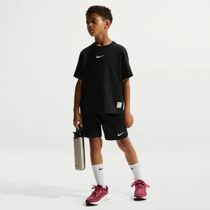 Spodenki z dzianiny dla dużych dzieci (chłopców) Dri-FIT Nike Pro - Czerń