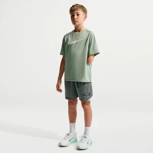 Spodenki z dzianiny dla dużych dzieci (chłopców) Nike Dri-FIT Multi - Szary