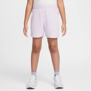 Zdjęcie produktu Spodenki z dzianiny dresowej dla dużych dzieci (dziewcząt) Nike Sportswear Club Fleece 12,5 cm - Fiolet