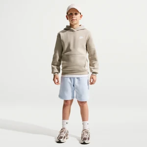 Spodenki z dzianiny dresowej dla dużych dzieci Nike Club Fleece - Niebieski