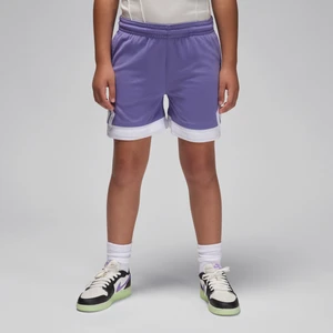 Spodenki z motywem otwartego rombu dla dużych dzieci Jordan Dri-FIT - Fiolet