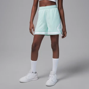 Spodenki z motywem otwartego rombu dla dużych dzieci Jordan Dri-FIT - Zieleń