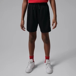 Spodenki z siateczki dla dużych dzieci Jordan Brooklyn Baseline - Czerń