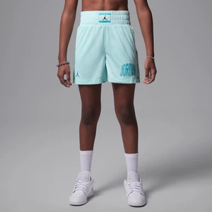 Spodenki z siateczki dla dużych dzieci Jumpman Jordan Dri-FIT Training Camp - Zieleń