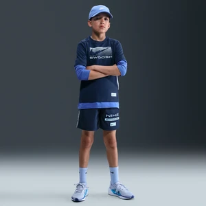Spodenki z tkaniny dla dużych dzieci (chłopców) Dri-FIT Nike Multi - Niebieski