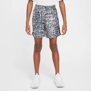 Spodenki z tkaniny dla dużych dzieci (chłopców) Dri-FIT Nike Multi - Szary