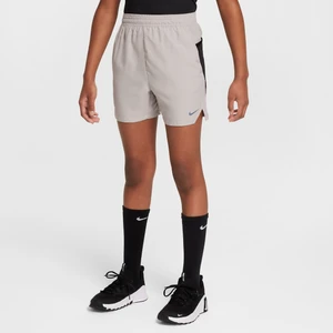 Spodenki z tkaniny dla dużych dzieci Dri-FIT Nike Multi Tech - Szary