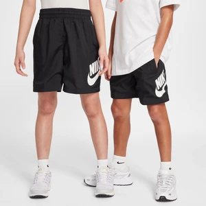 Spodenki z tkaniny dla dużych dzieci Nike 15 cm - Czerń