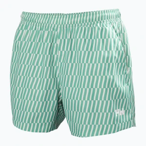 Spodenki żeglarskie męskie Helly Hansen Newport Trunk 4.5" dark mint offset stripe ao