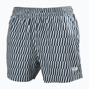 Spodenki żeglarskie męskie Helly Hansen Newport Trunk 4.5" navy offset stripe aop