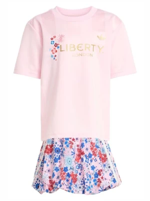Spódnica bombka adidas Originals jasnoróżowy