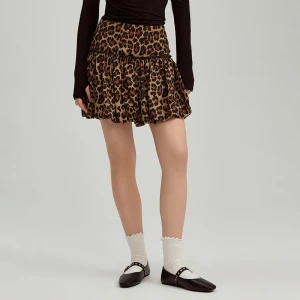 Spódnica bombka mini w print panterki House