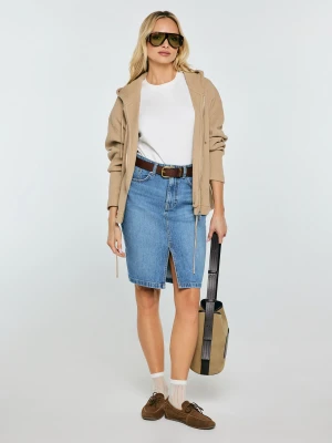 Spódnica damska jeansowa mini niebieska Zoe 462 BIG STAR