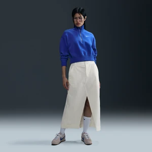 Spódnica damska z diagonalu Nike Sportswear Collection - Biel