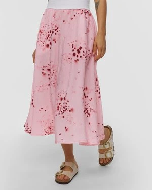 Spódnica Damska Z Kreszowanej Wiskozy Deha